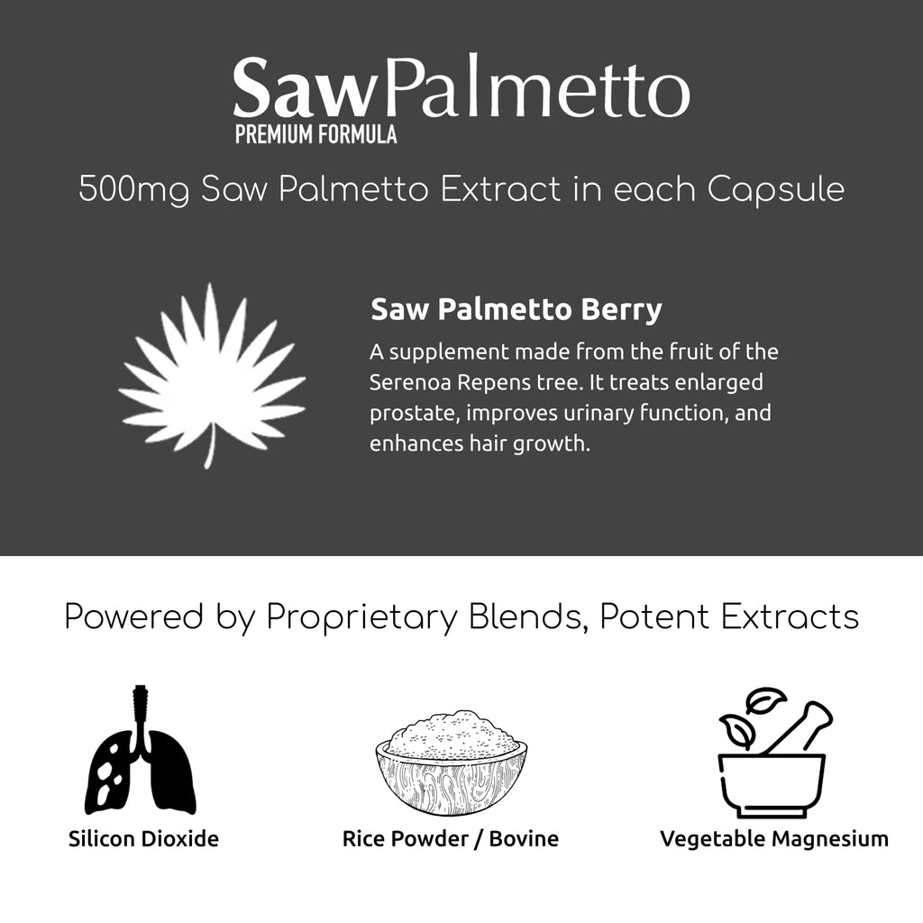 Afterave Essentials Saw Palmetto Premium Hair Growth - 100 Capsules - image 2