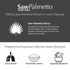 Afterave Essentials Saw Palmetto Premium Hair Growth - 100 Capsules - image 2