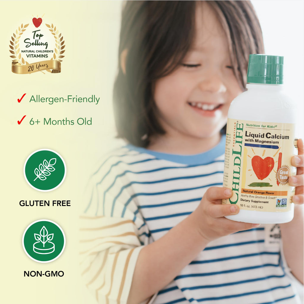ChildLife Essentials Liquid Calcium Supplement for Kids - 16 fl oz - image 4