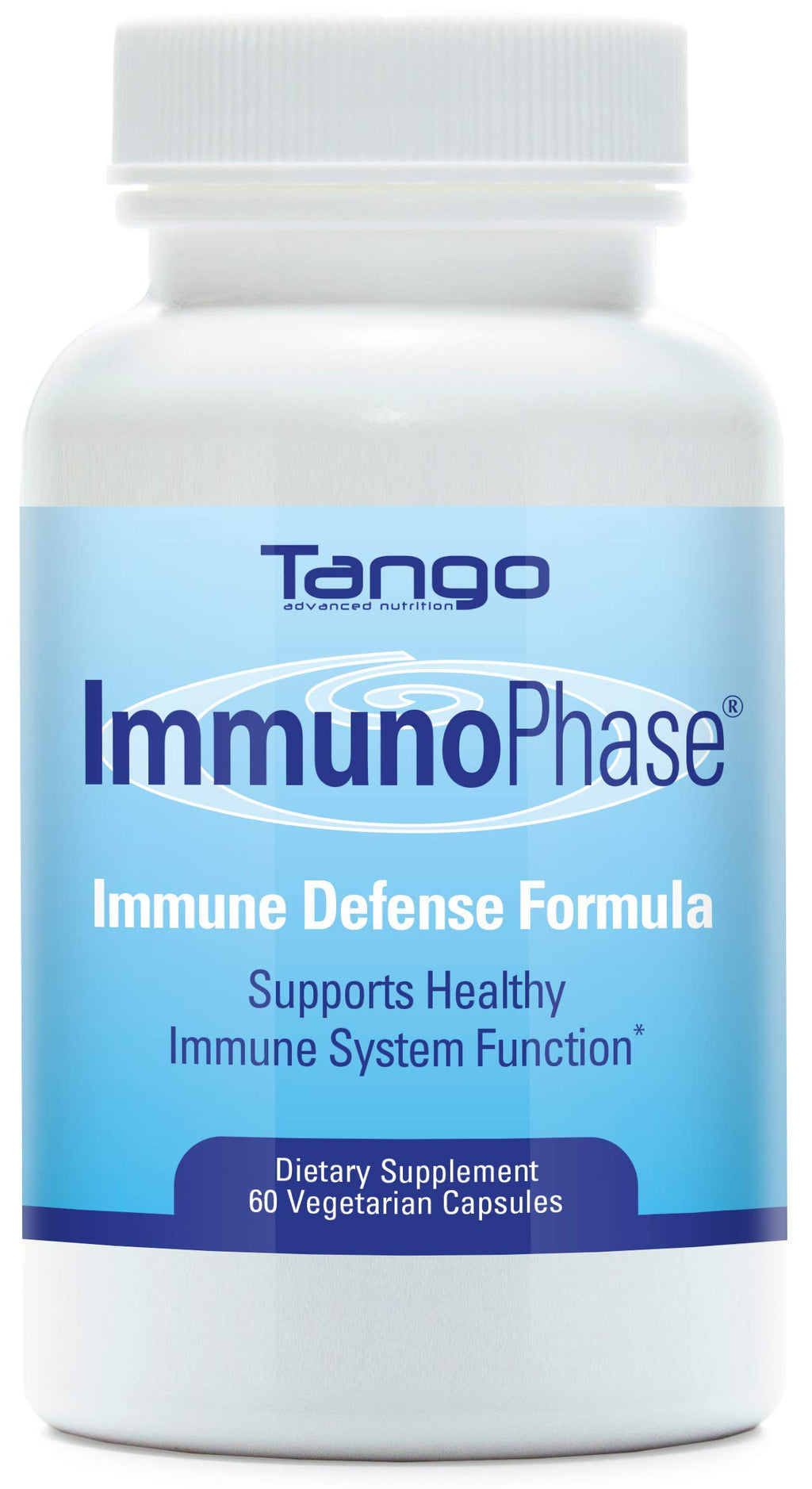 Tango ImmunoPhase Natural Herbal Immune Support - 60 Vegetarian Capsules