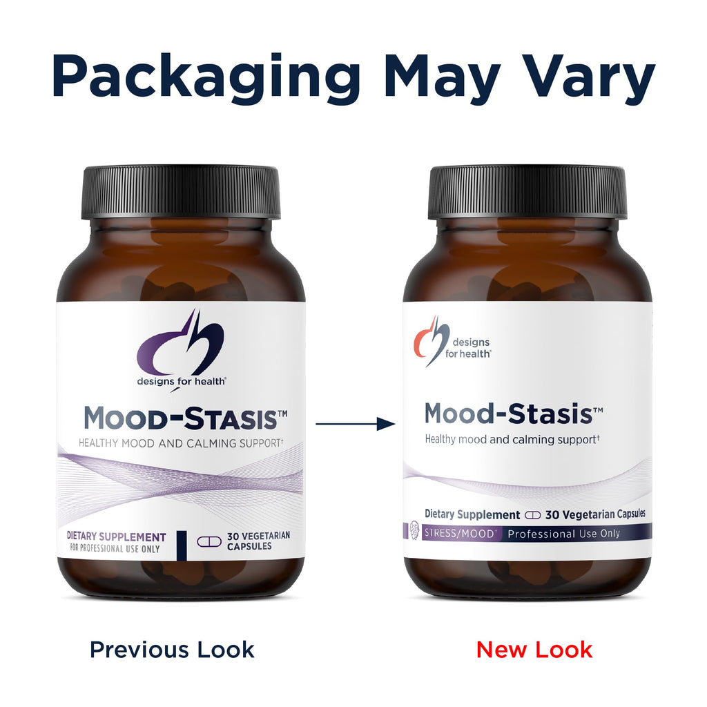 Designs for Health Mood-Stasis Stress & Calm Support - 30 Capsules - image 6