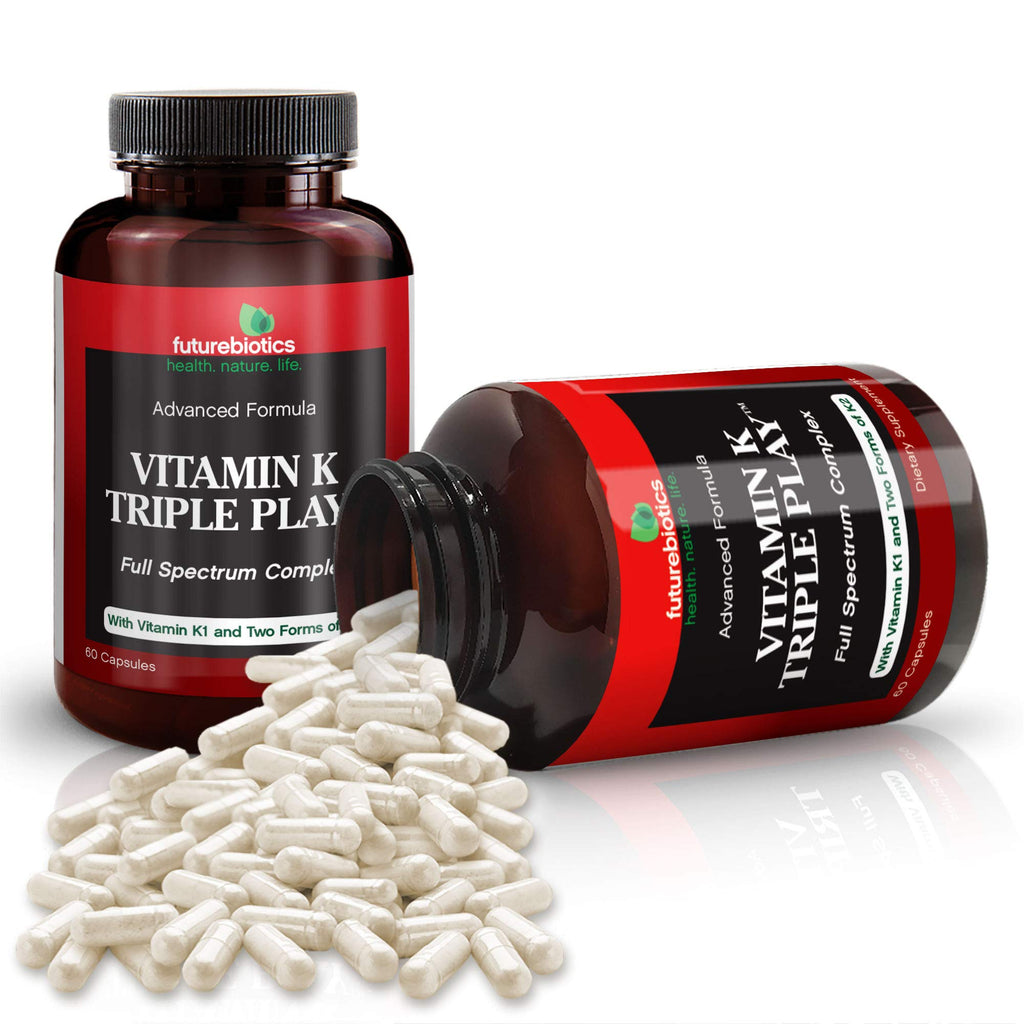 Futurebiotics Vitamin K Triple Play - 60 Capsules - image 4