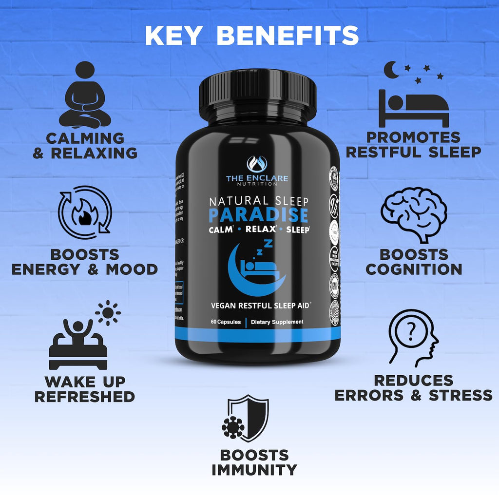 THE ENCLARE NUTRITION Melatonin 10mg Sleep Aid with Ashwagandha - image 9