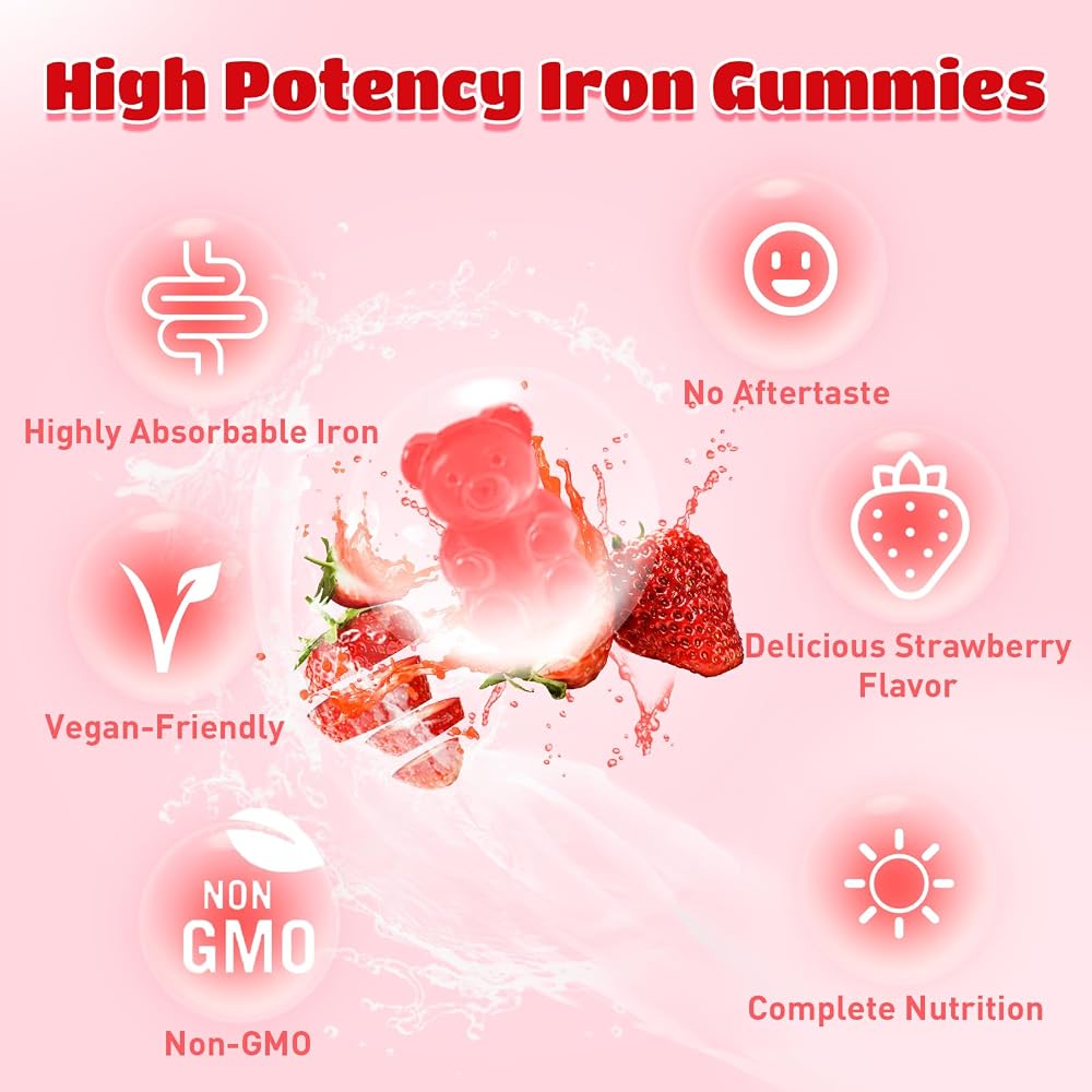 Flyrocer Iron Gummies
