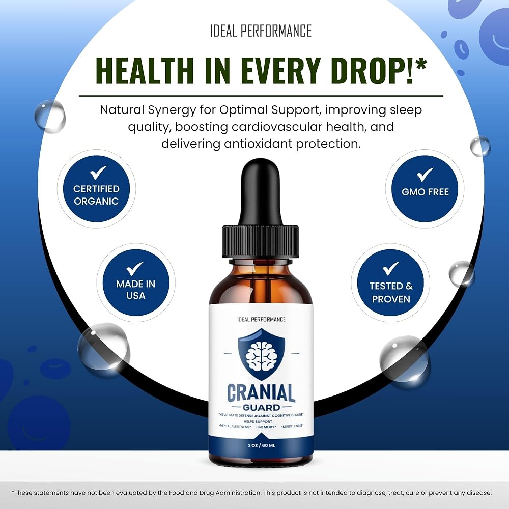 IDEAL PERFORMANCE Cranial Guard Drops Blood Formula Support - 5 Pack - image 5