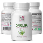 Swan Life Essentials Spirulina Chlorella Capsules 500mg - 60 Count - image 3
