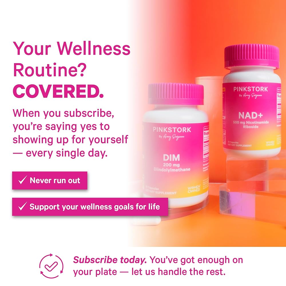 Pink Stork NAD+ Supplement for Women Over 30 - 30 Capsules - image 4