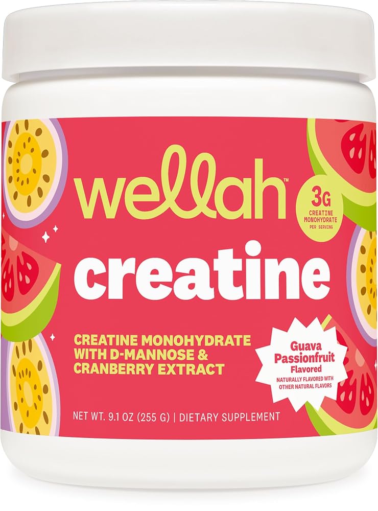 Wellah Creatine for Women - Creatine Monohydrate with Dandelion