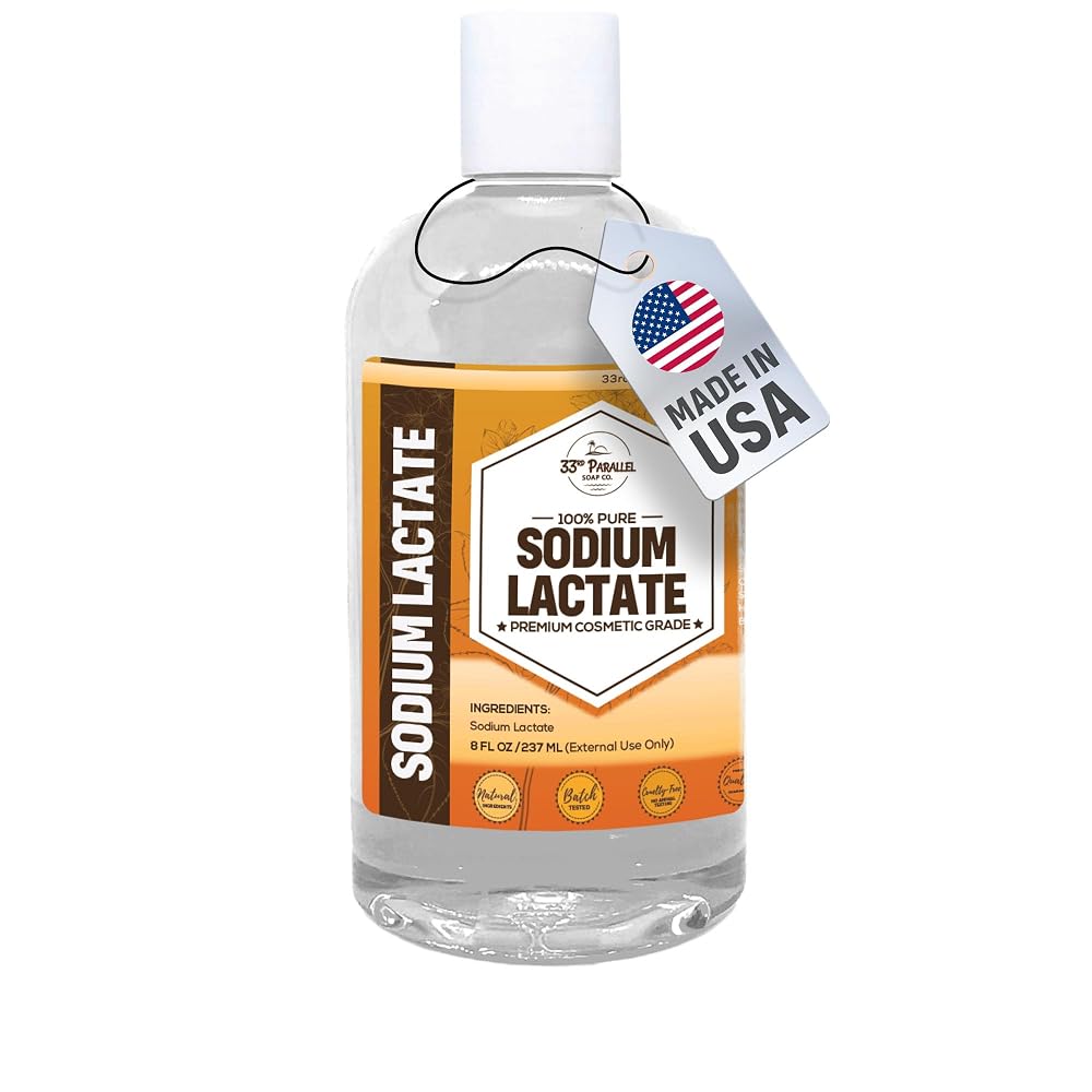 33rd Parallel Soap Co. Sodium Lactate 60% Liquid - 8 FL OZ