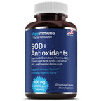 AgeImmune SOD Antioxidants Complex Healthy Aging Supplement