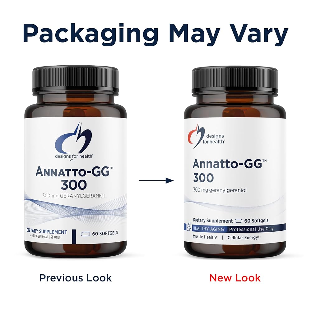Designs for Health Annatto-GG 300 Geranylgeraniol Supplement - 60 Softgels - image 3