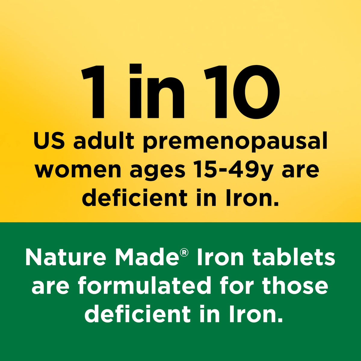 Nature Made Iron 65 mg Red Blood Cell Support - 180 Tablets - image 4