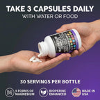 Clean Nutraceuticals Magnesium Complex with B Vitamins - 90 Capsules - image 6