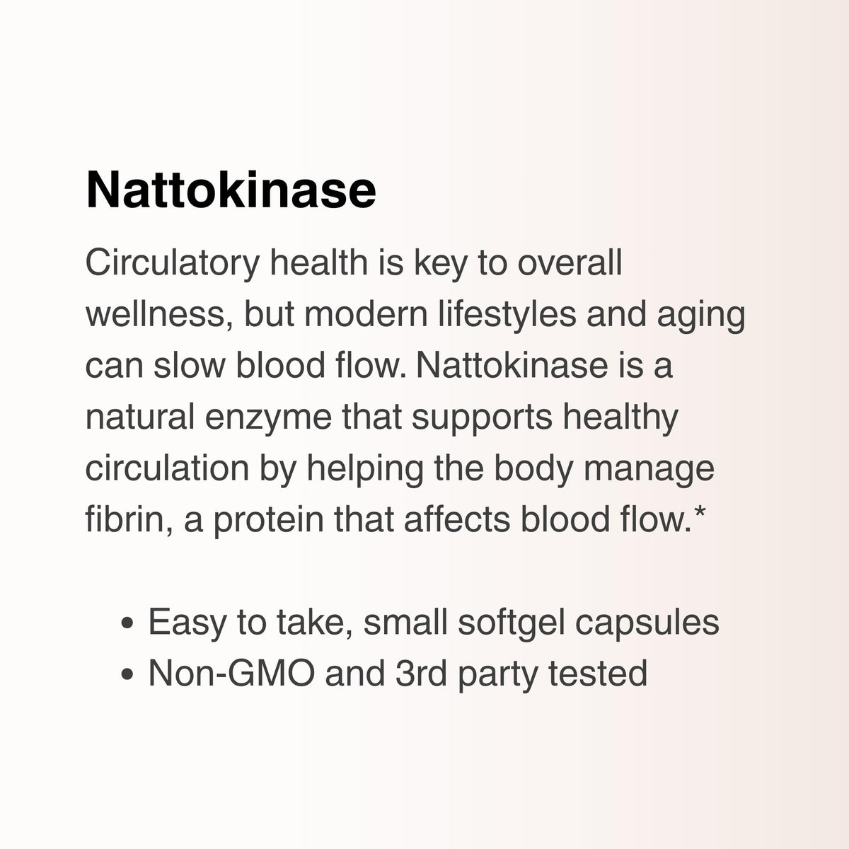 Utzy Naturals Nattokinase 2000 FU - 60 Softgels - image 4
