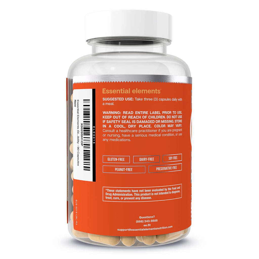 Essential Elements Glucosamine Chondroitin MSM Joint Support - 180 Capsules - image 3