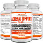 Simply Potent Adrenal Support and Cortisol Manager - 90 Capsules