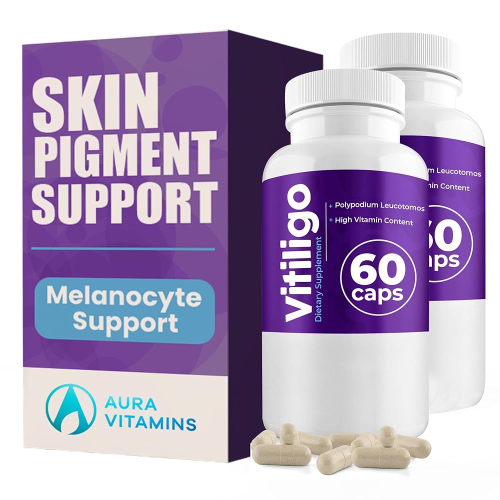 AURA VITAMINS - Vitiligo Capsules 60 Count