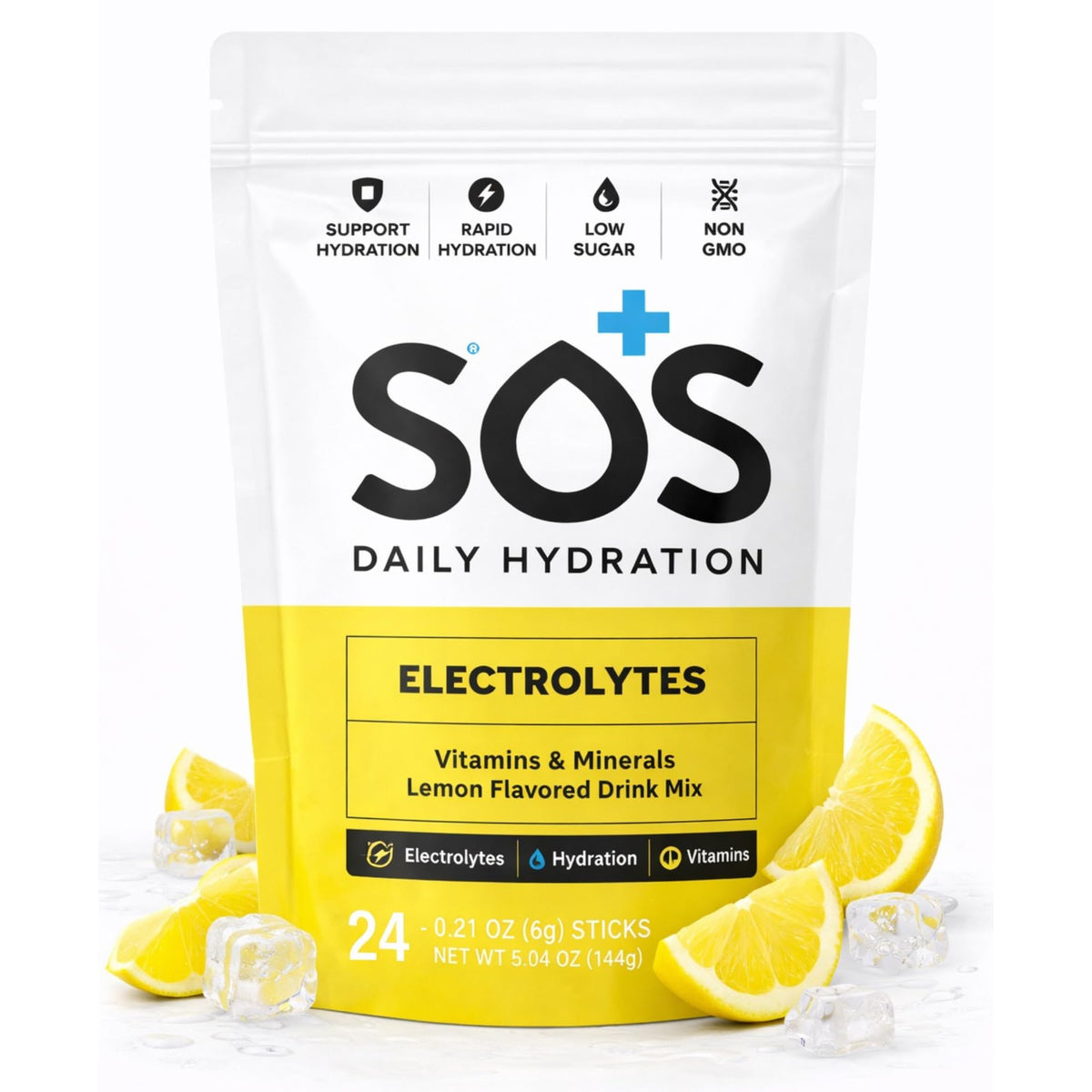 SOS Hydration Electrolyte Powder Sticks
