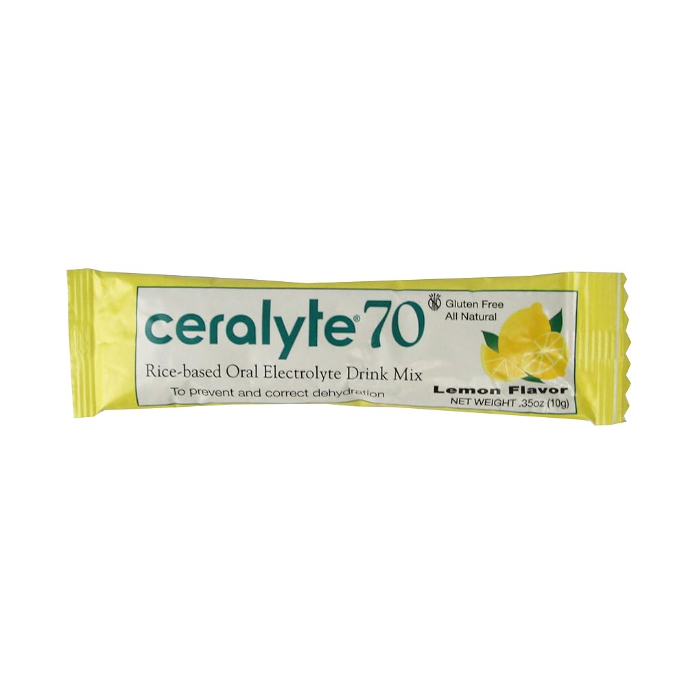 CeraLyte 70 Electrolyte Replacement Lemon - 10g Packet - image 2