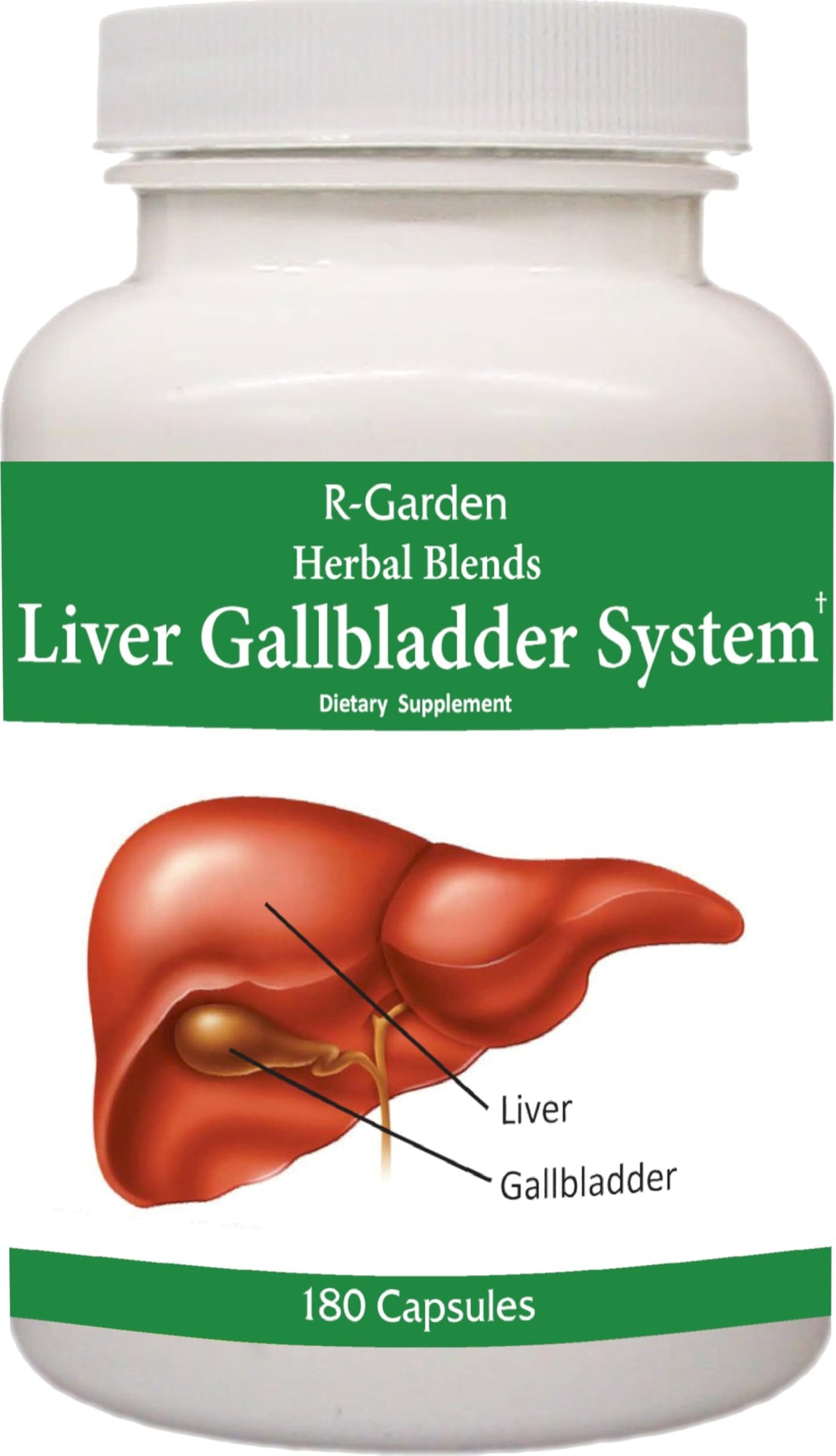 R-Garden Liver Gallbladder System - 180 Capsules