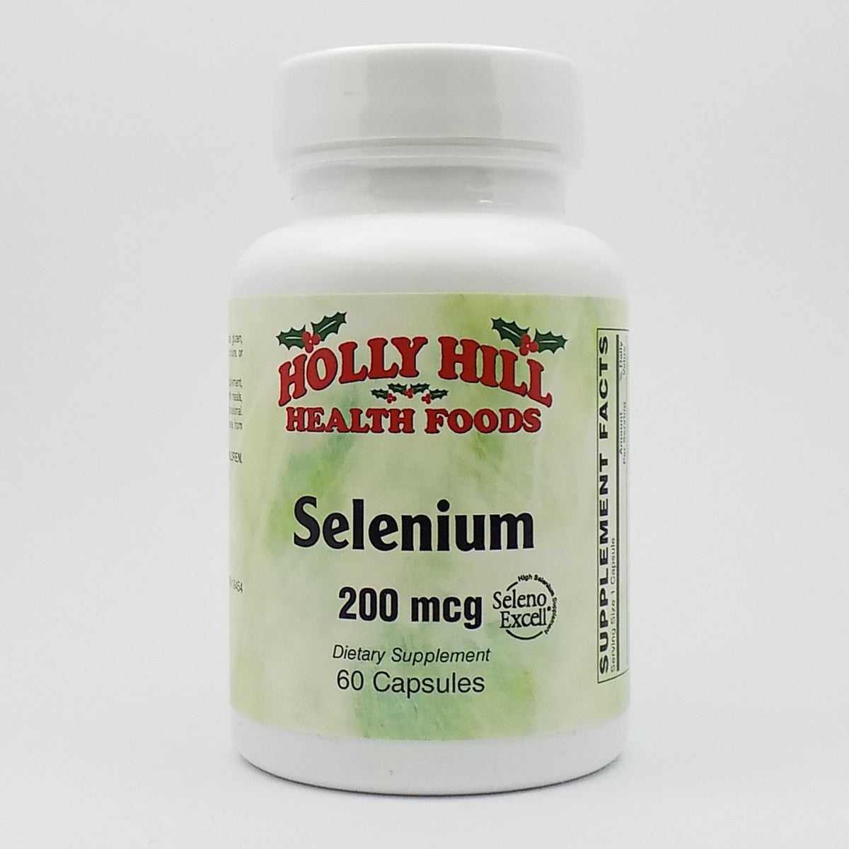 Holly Hill Health Foods Selenium 200 MCG - 60 Capsules