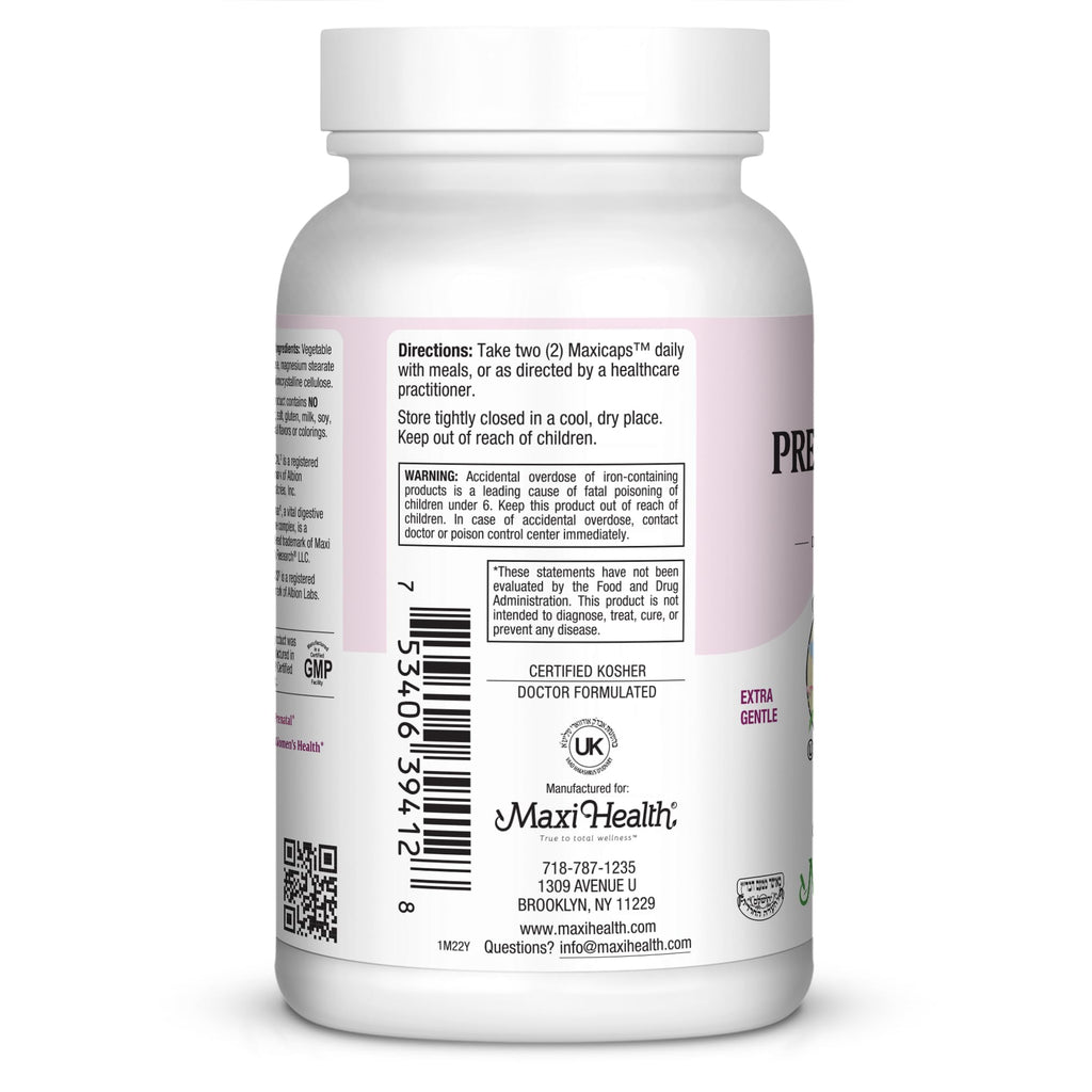 Maxi Health Small Prenatal with Methylfolate Capsules