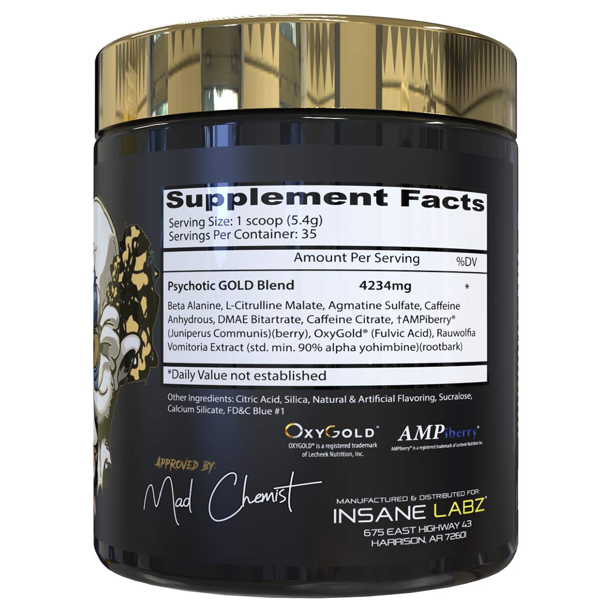 Insane Labz Psychotic Gold
