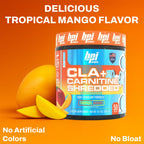 BPI Sports CLA + Carnitine Shredded Supports Lean Muscle & Promotes