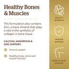 Solgar Calcium Magnesium Plus Zinc - 100 Tablets - image 4