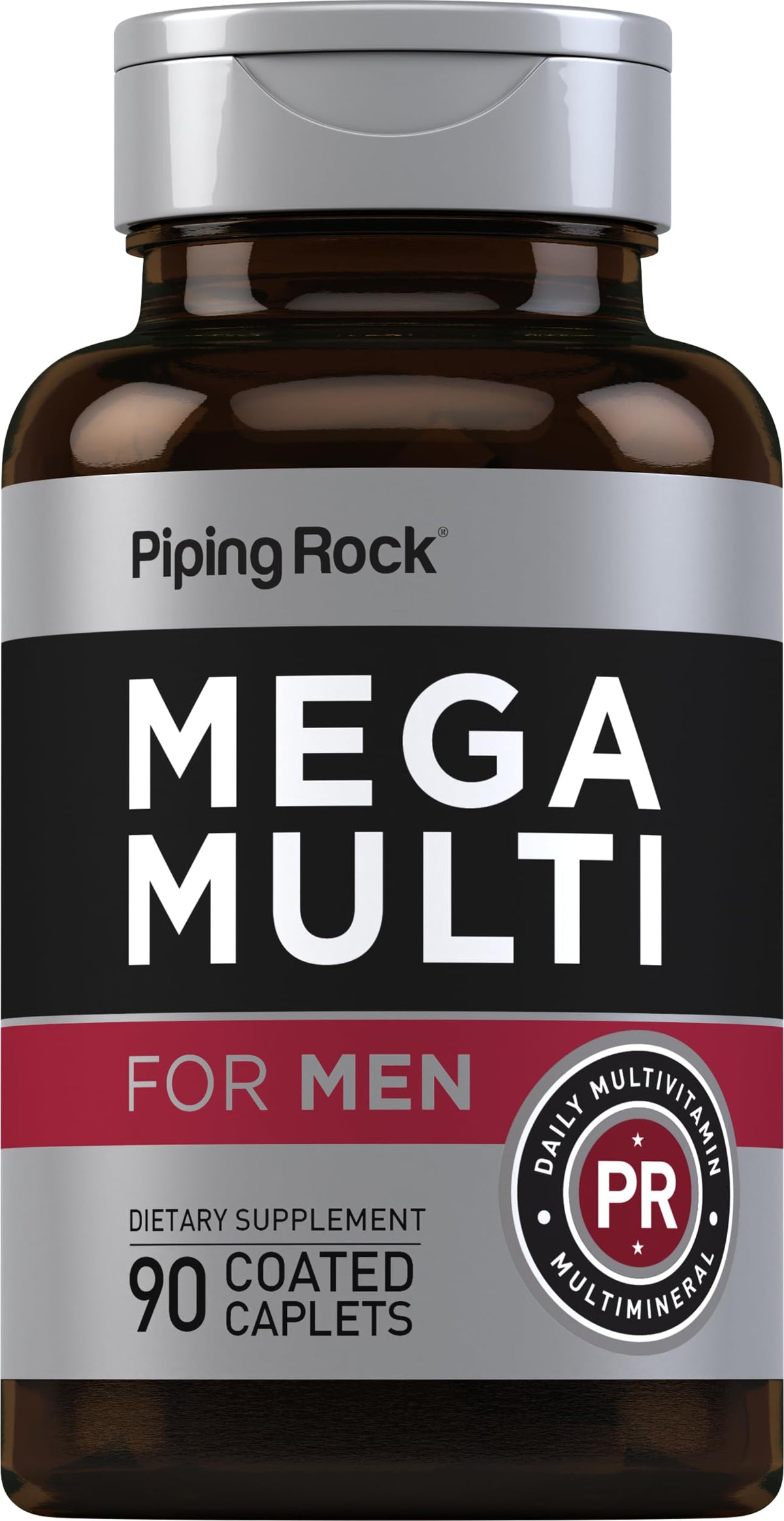 Piping Rock Men's Multivitamin - 90 Caplets
