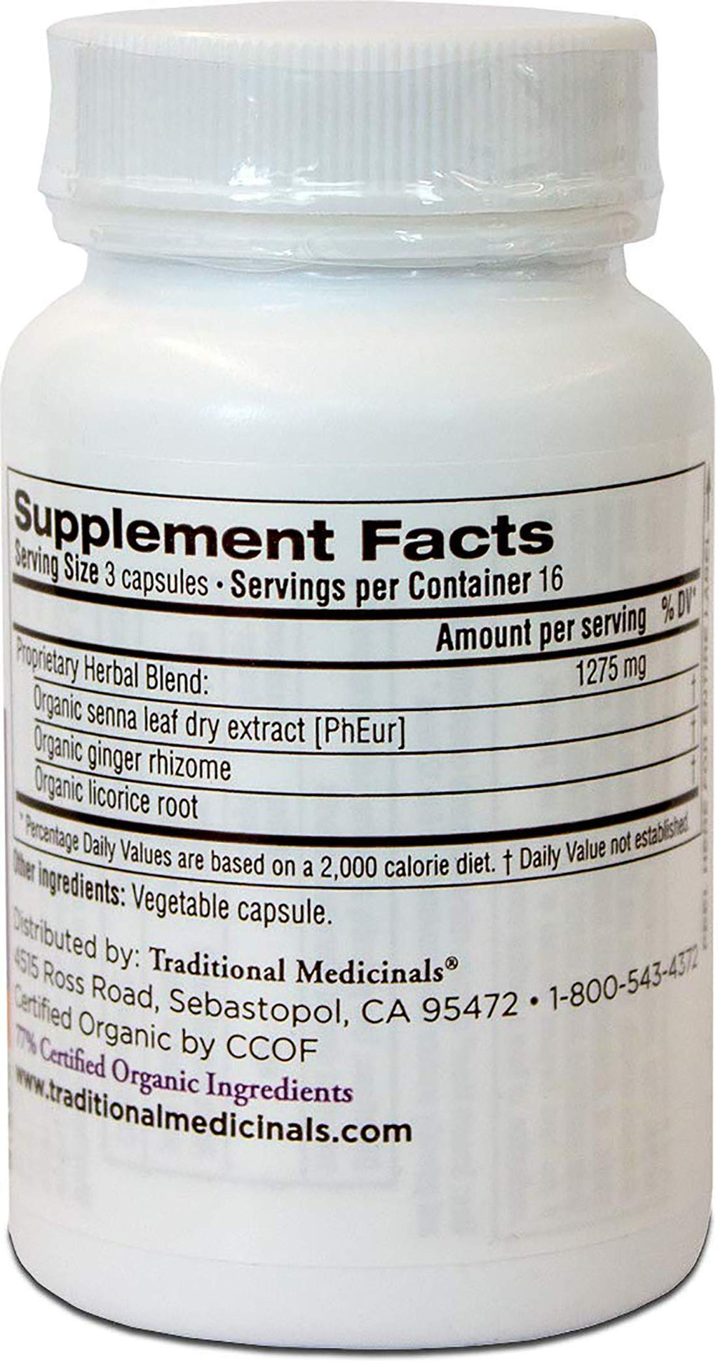 Traditional Medicinals Smooth Move Senna - 50 Capsules - image 6