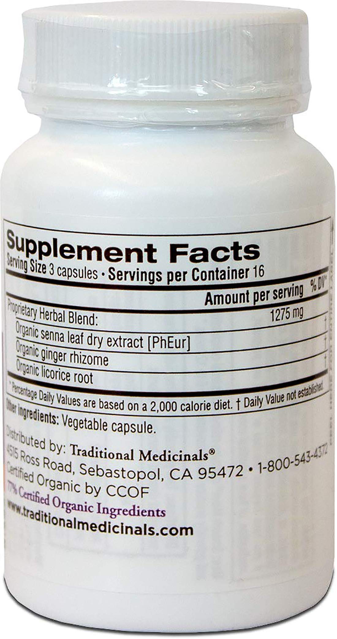 Traditional Medicinals Smooth Move Senna - 50 Capsules - image 6