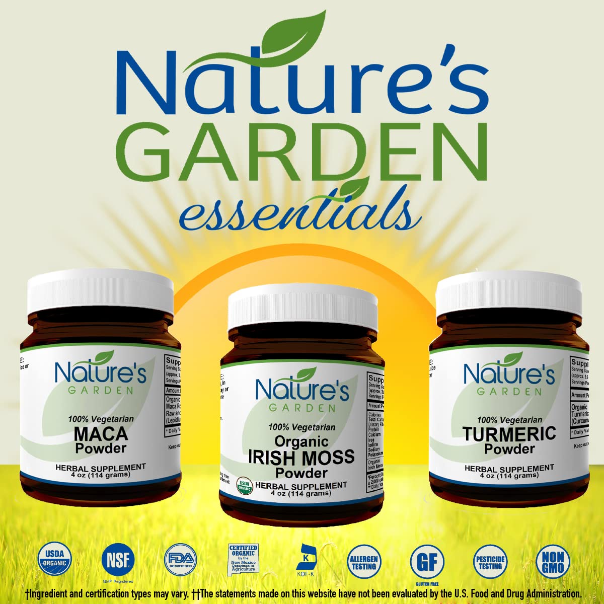 Nature's Garden Essentials Organic Maca Root Powder - 4 oz - image 4