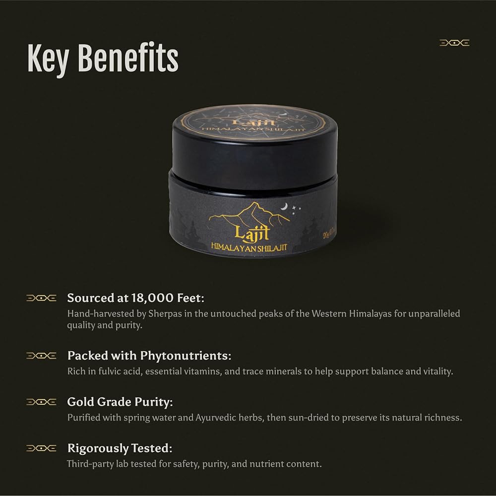 Lajit Gold Grade Himalayan Shilajit Resin - 20g - image 2