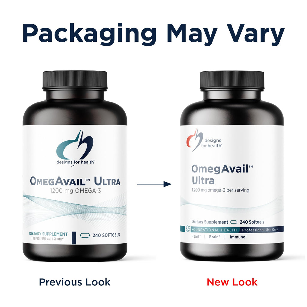 Designs for Health OmegAvail Ultra TG Fish Oil - 240 Softgels - image 5