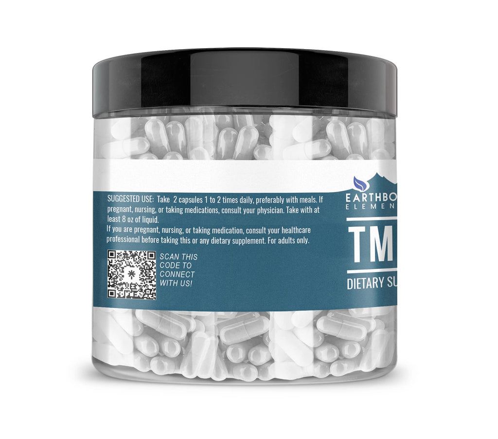 Earthborn Elements TMG Betaine Anhydrous Trimethylglycine - 200 Capsules - image 3