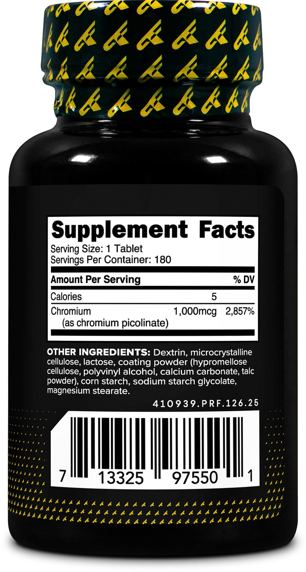 Primaforce Chromium Picolinate 1000mcg - 180 Tablets - image 3