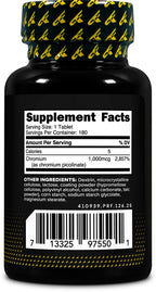 Primaforce Chromium Picolinate 1000mcg - 180 Tablets - image 3