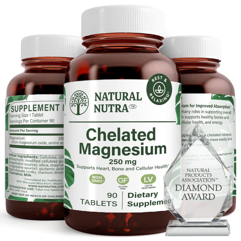 Natural Nutra Chelated Magnesium Oxide Supplement Parent