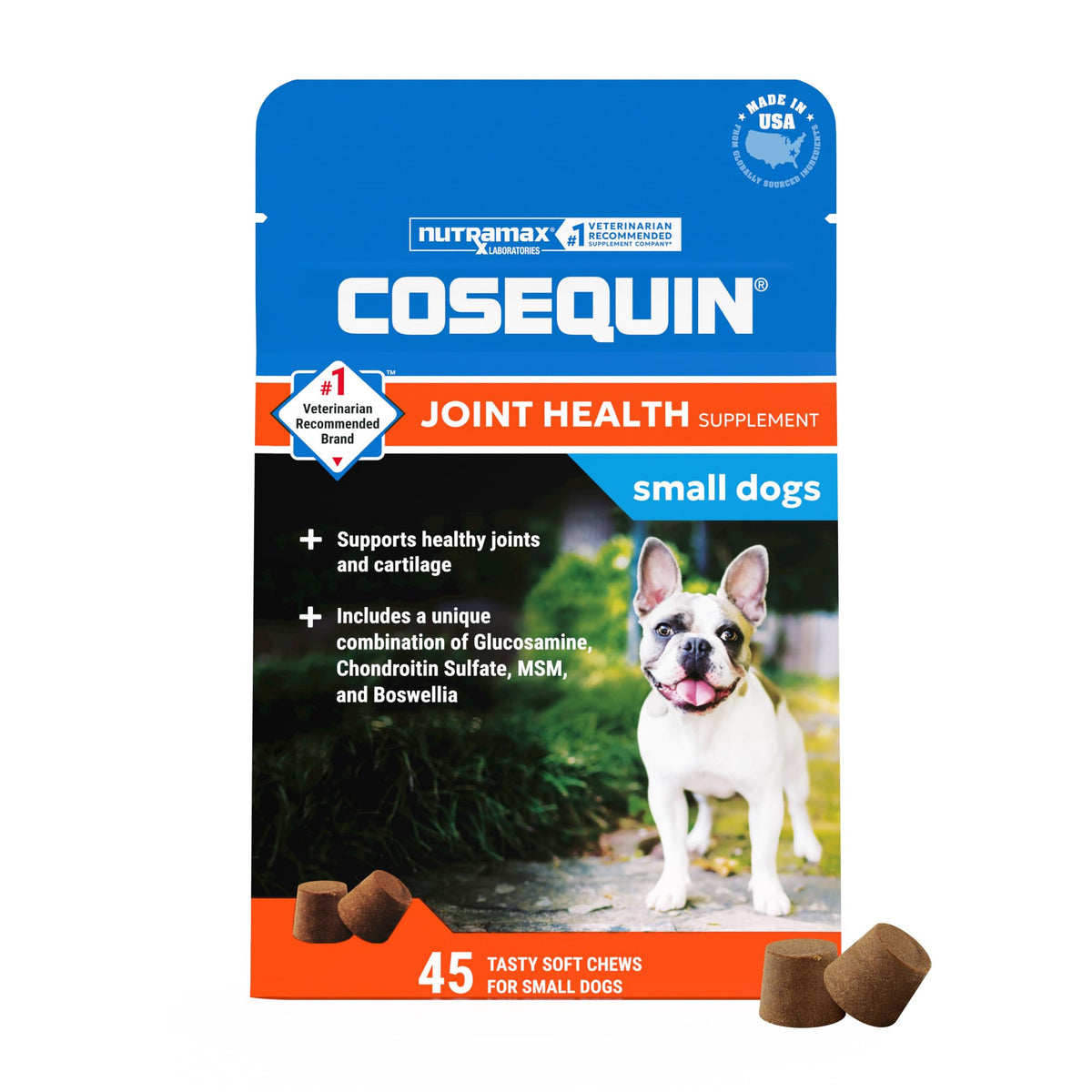 Nutramax Cosequin Small Dog Joint Supplement Soft Chews - 45ct