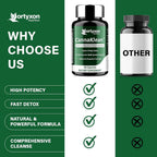 Vortyxon 25-in-ONE CannaKlean & Detox Capsules - Natural Detox Cleanse