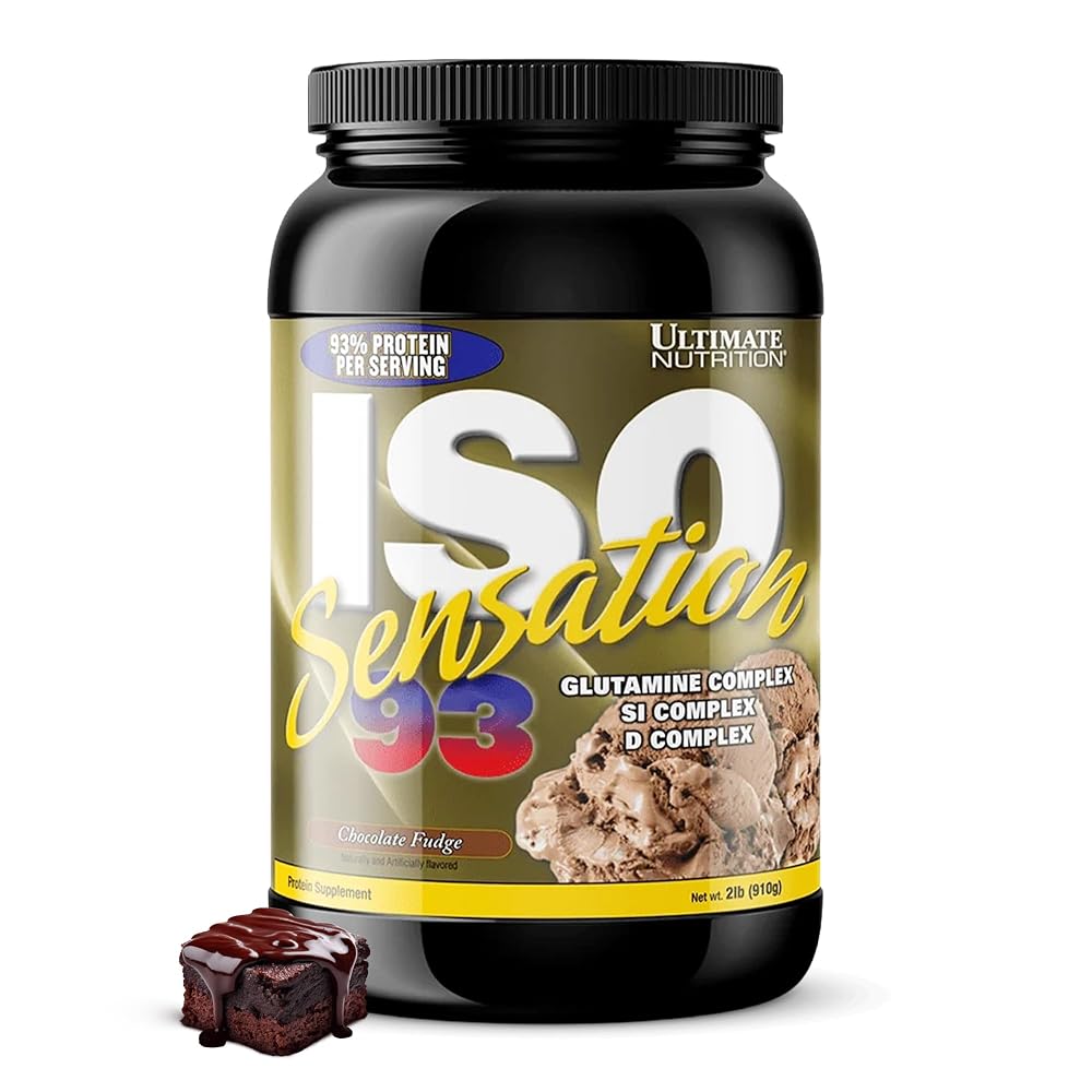Ultimate Nutrition ISO Sensation 93 Whey Protein Isolate