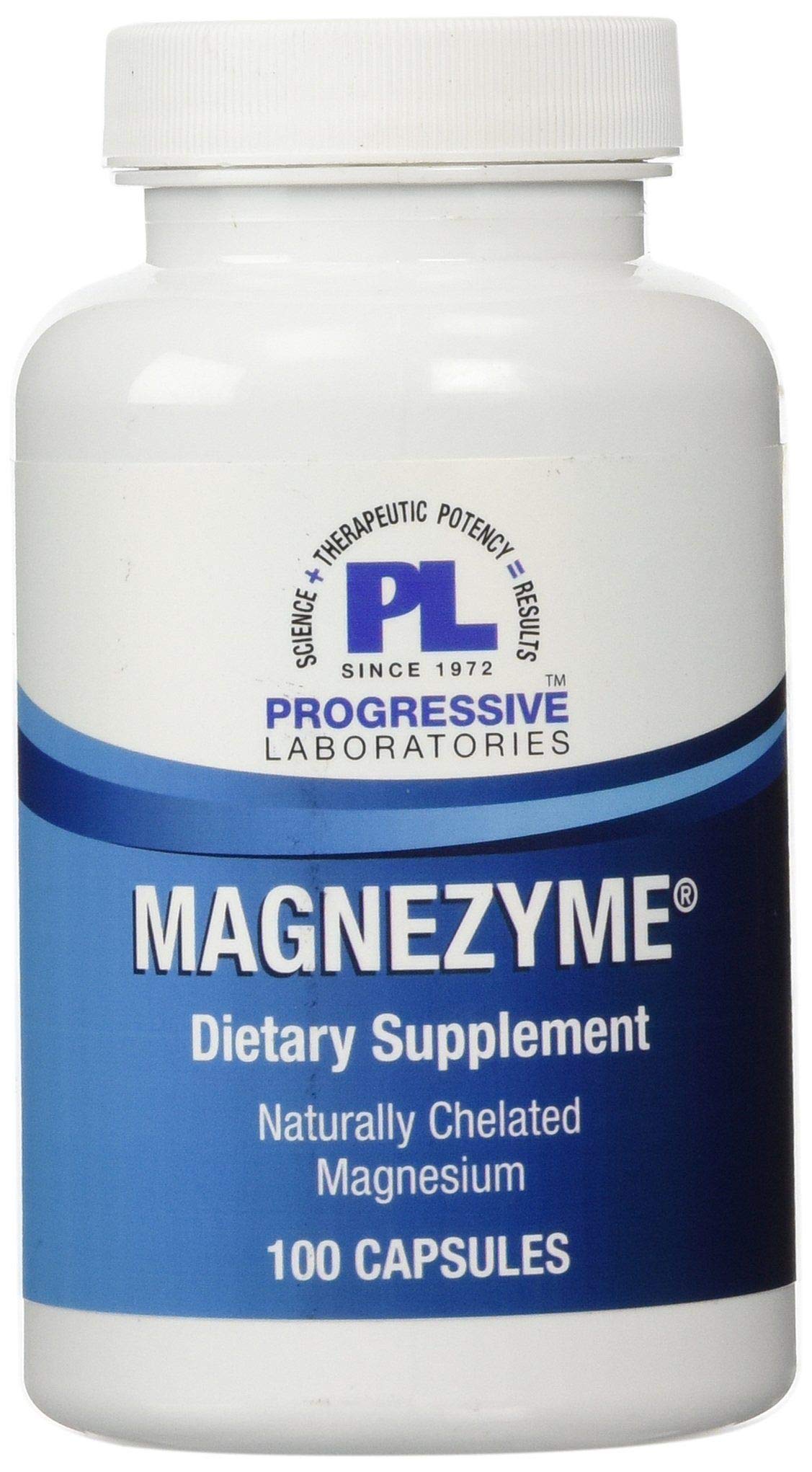 Progressive Laboratories Magnezyme Magnesium - 100 Capsules