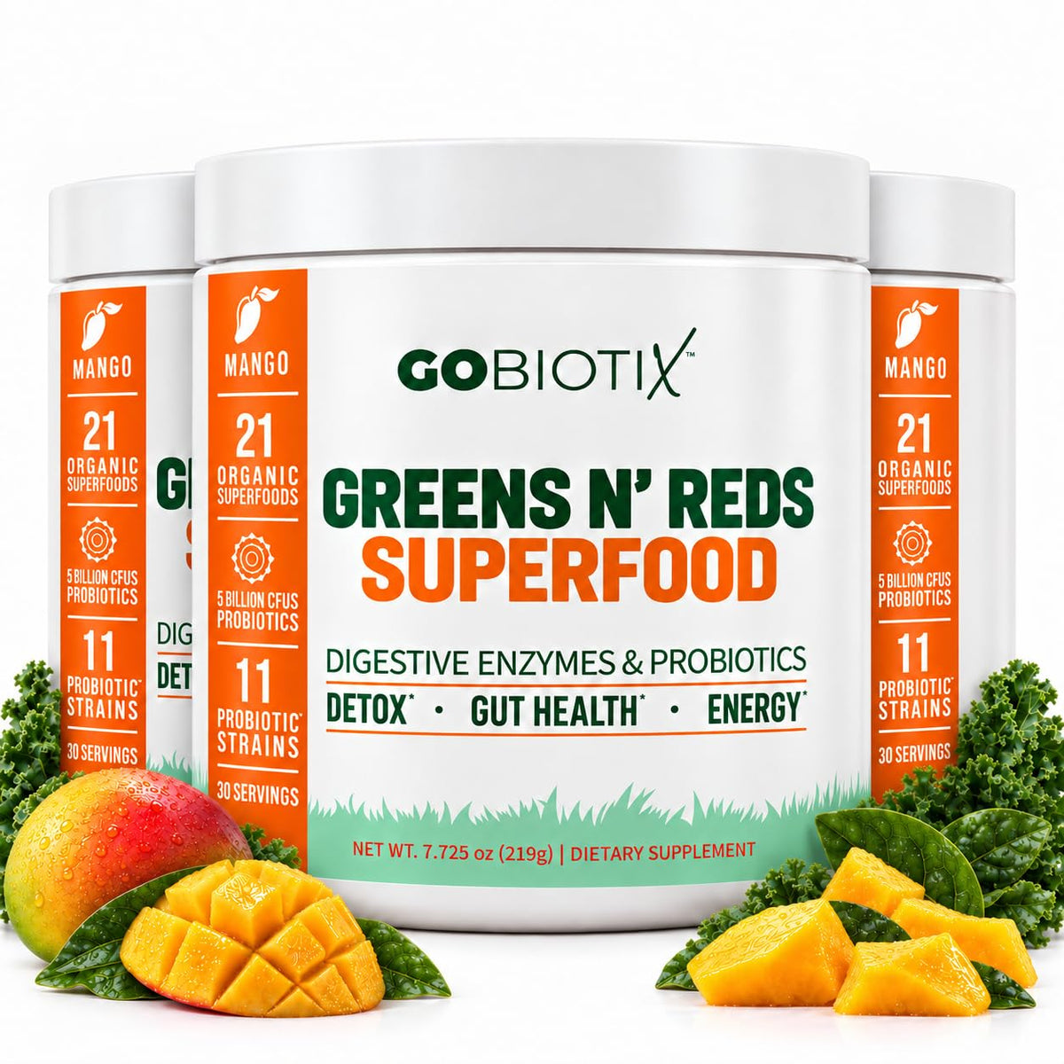 GOBIOTIX Super Greens and Reds Powder Parent
