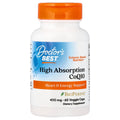 Doctor's BEST High Absorption CoQ10 400mg - 60 Vegetarian Capsules