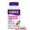 Natrol Melatonin 10 mg Fast Dissolve Tablets, Strawberry - 75 Count