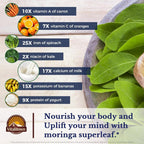 Vitalitown Moringa Capsules 11,000 MG, Pure Moringa Oleifera Leaves