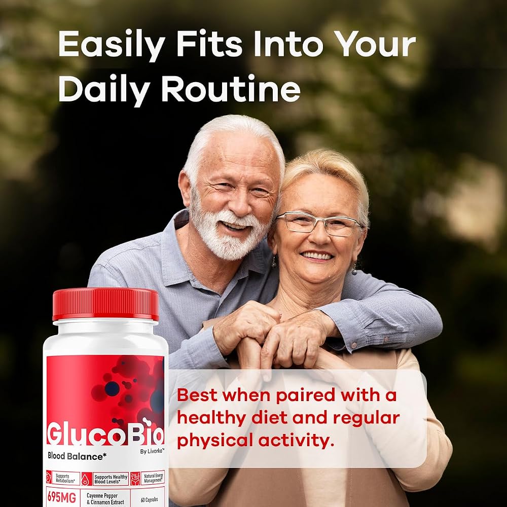 LIVORKA GlucoBio Capsules - Official Gluco Bio Support Pills