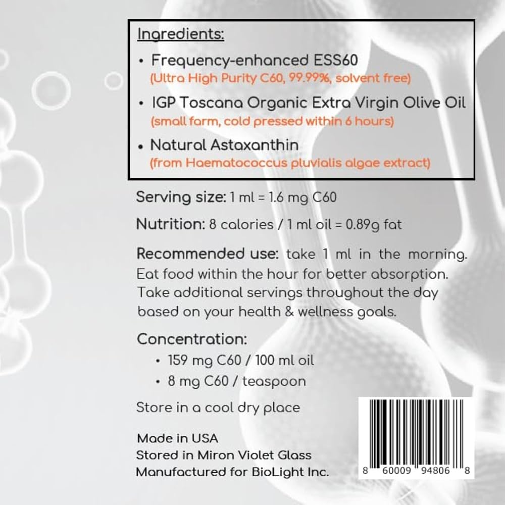 BIOLIGHT BioC60 Antioxidant Supplement - 30 Days - image 5