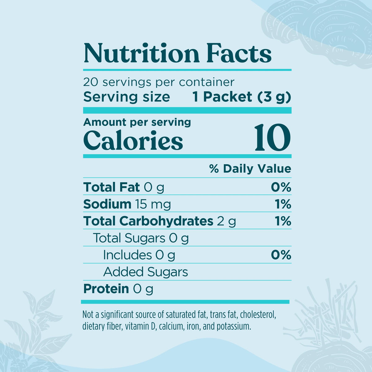 Four Sigma Foods Reishi Mushroom Elixir for Sleep - 20 Packets - image 2
